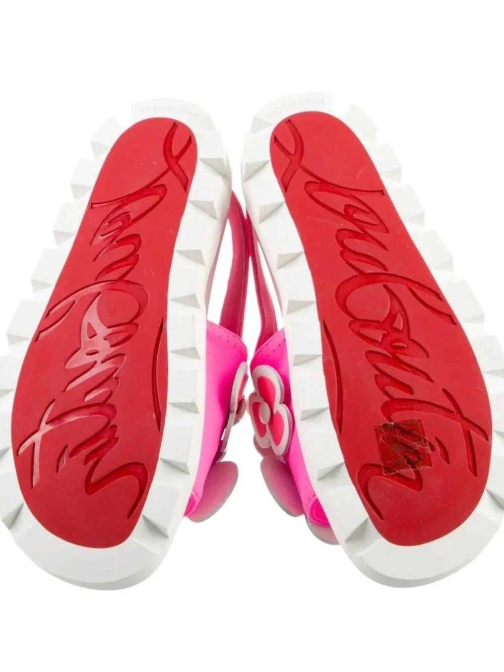 Christian Louboutin  Pink Ballet Flat Eurn33